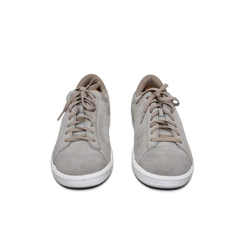 Nike Tennis Classic CS Suede Mens 11 Gray Taupe Sneakers‎ Retro Court